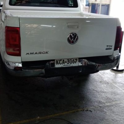 VW AMAROK ANTES DE INSTALAR EL CUBRE CAJA